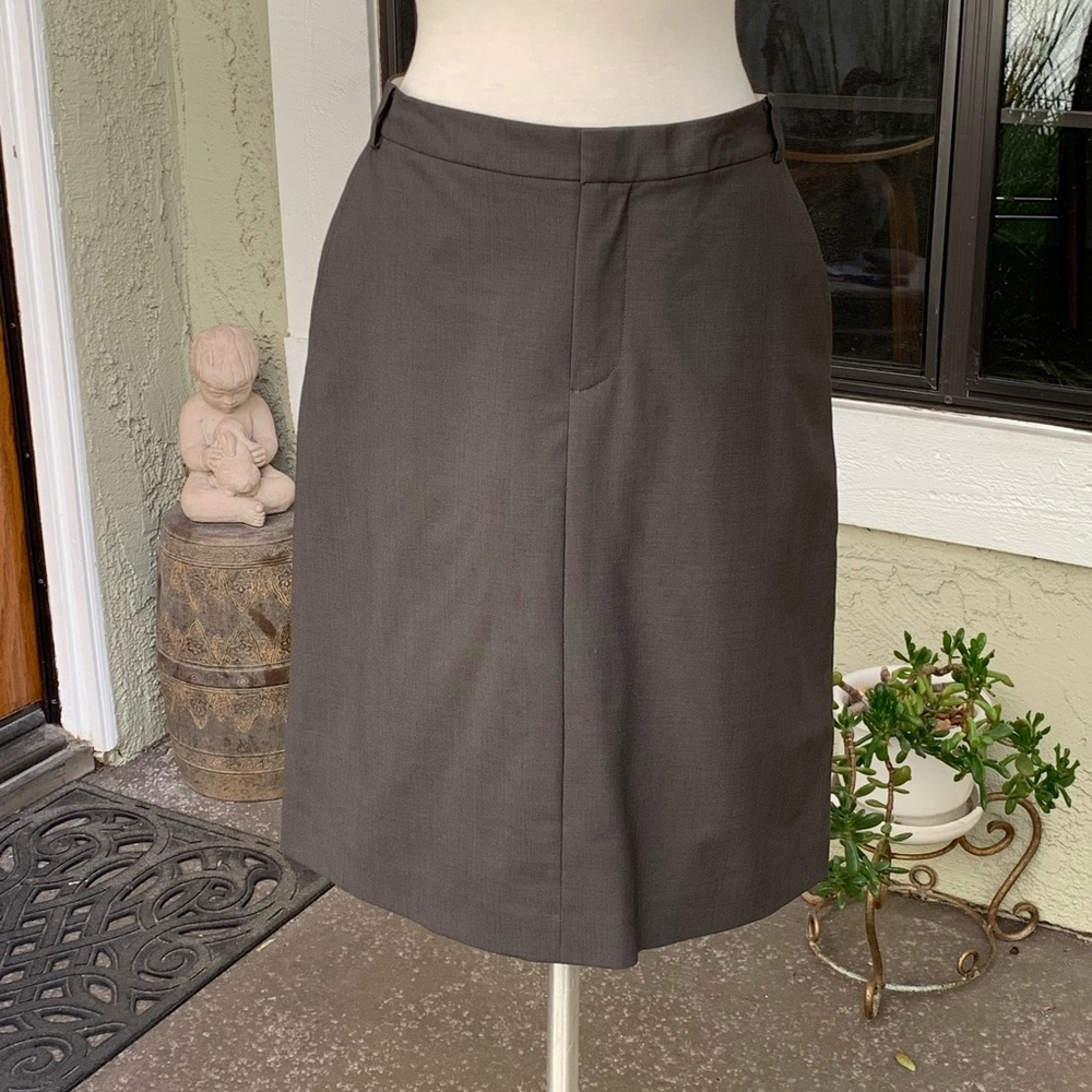 BANANA REPUBLIC Stretch Wool Stretch Lined Skirt 4
